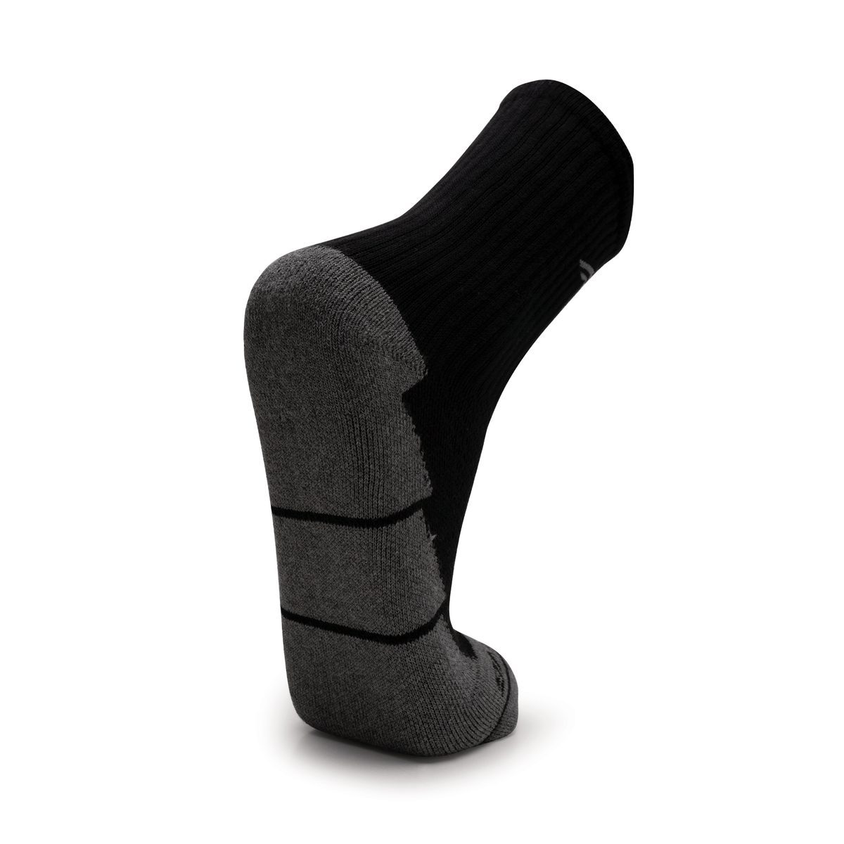 Step Socks (Black/Grey)