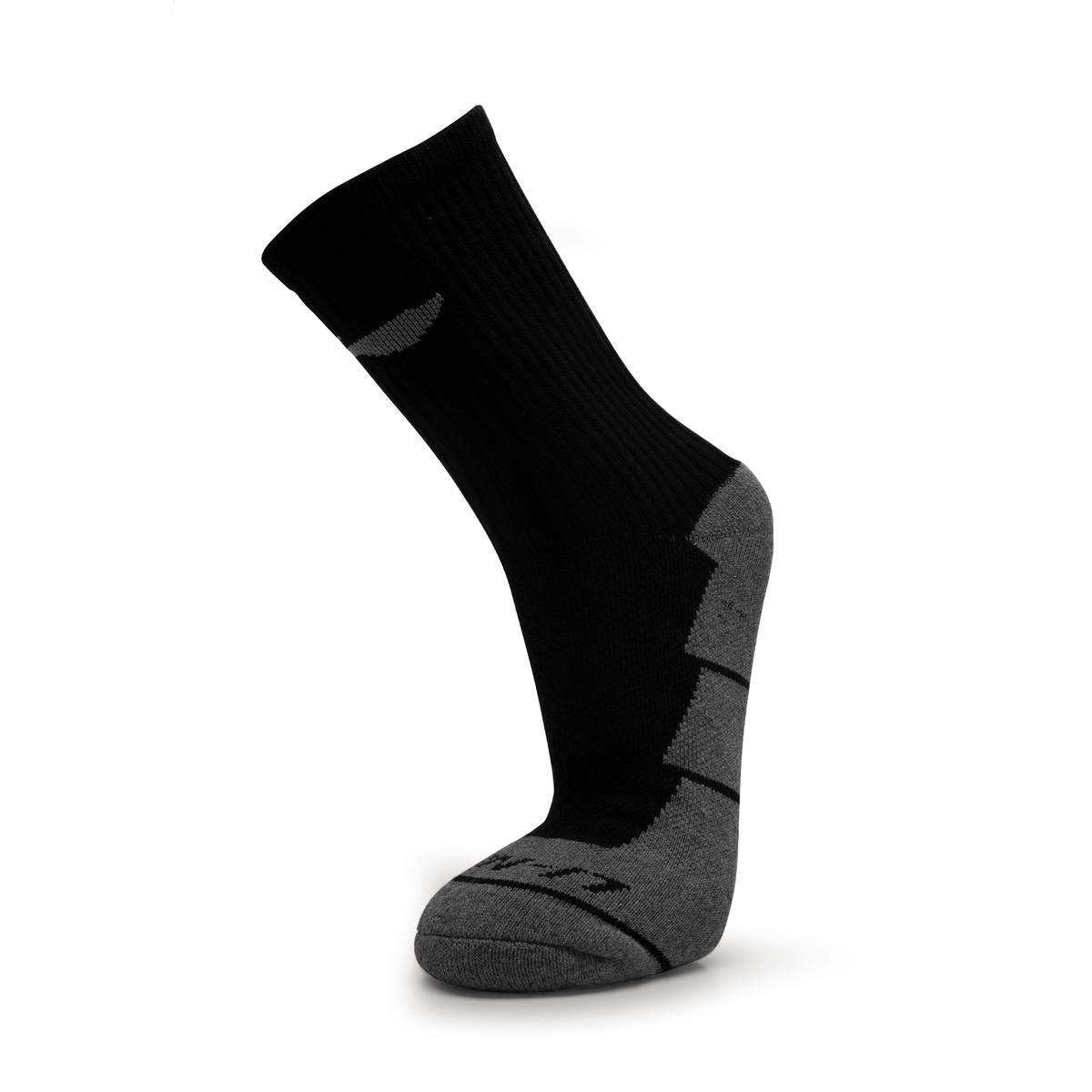 Step Socks (Black/Grey)