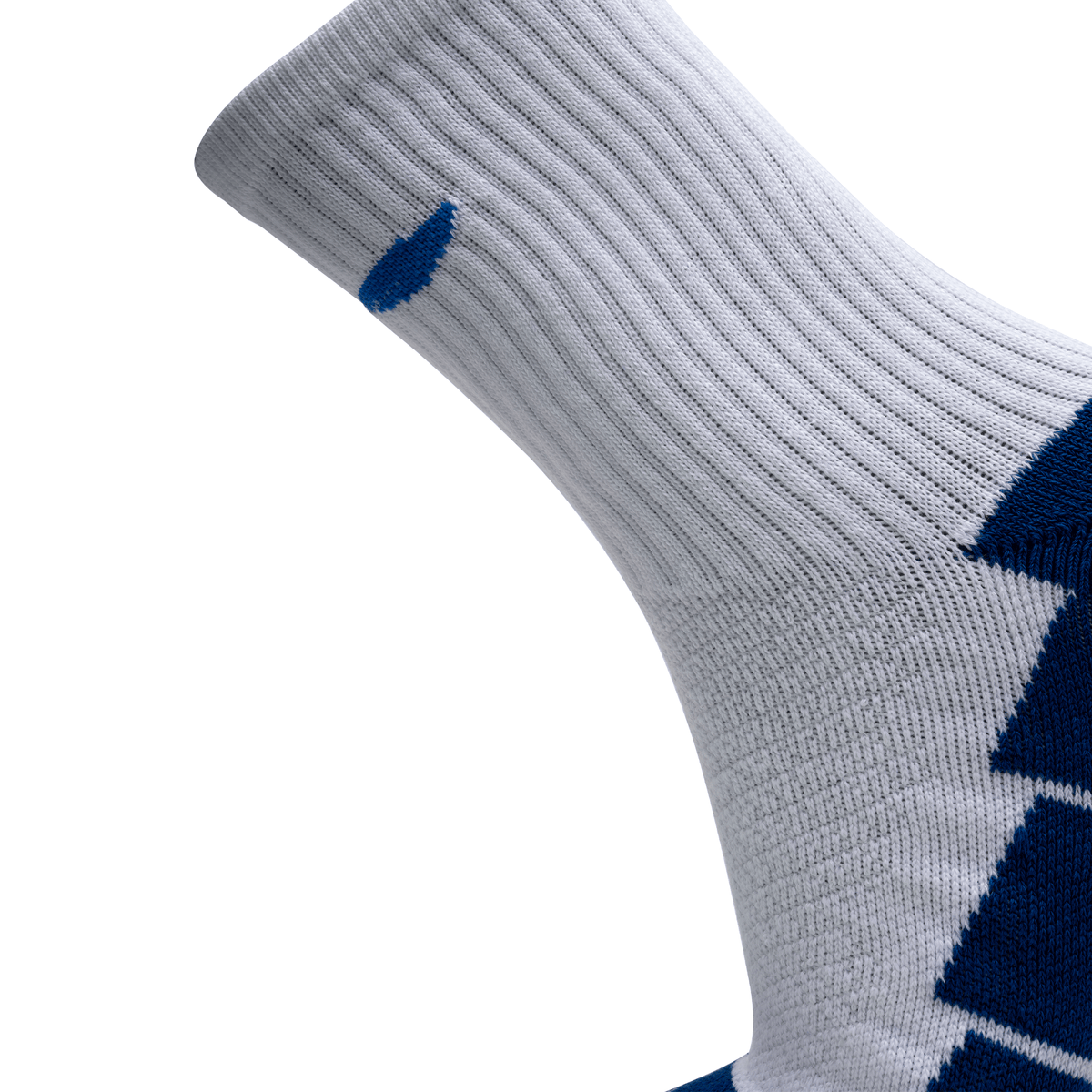 Step Socks (White/Blue)