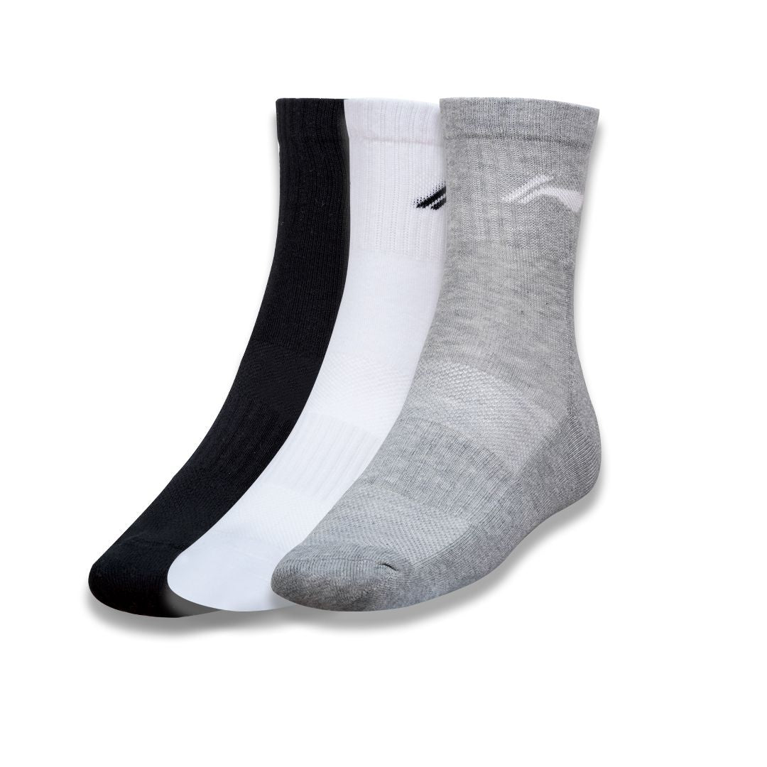 White,Grey,Black Socks