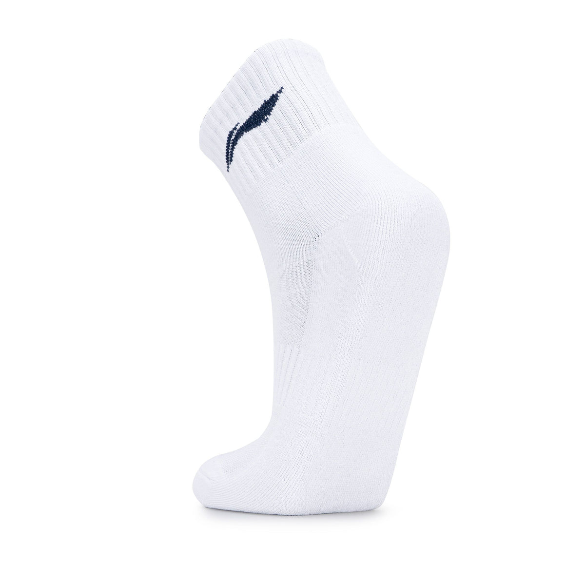 CUSHIONED QUARTER SOCKS 3 PAIRS - WHITE