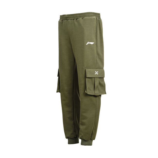 Li-Ning Athletic Joggers-KHAKI GREEN