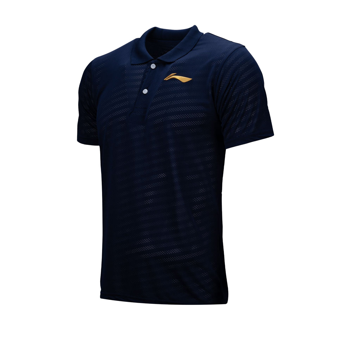 LN Navy Solid Polo T-shirt (ATST691-10)