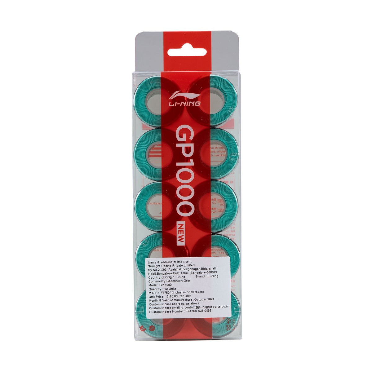 GP 1000 OVERGRIP (10 IN 1) - MINT GREEN