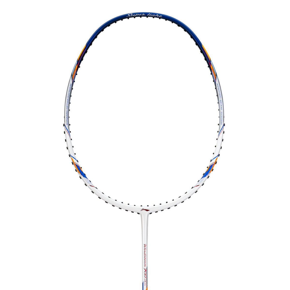 Windstorm 700 Plus- Pearl White/Mazarine Blue/Fire Red