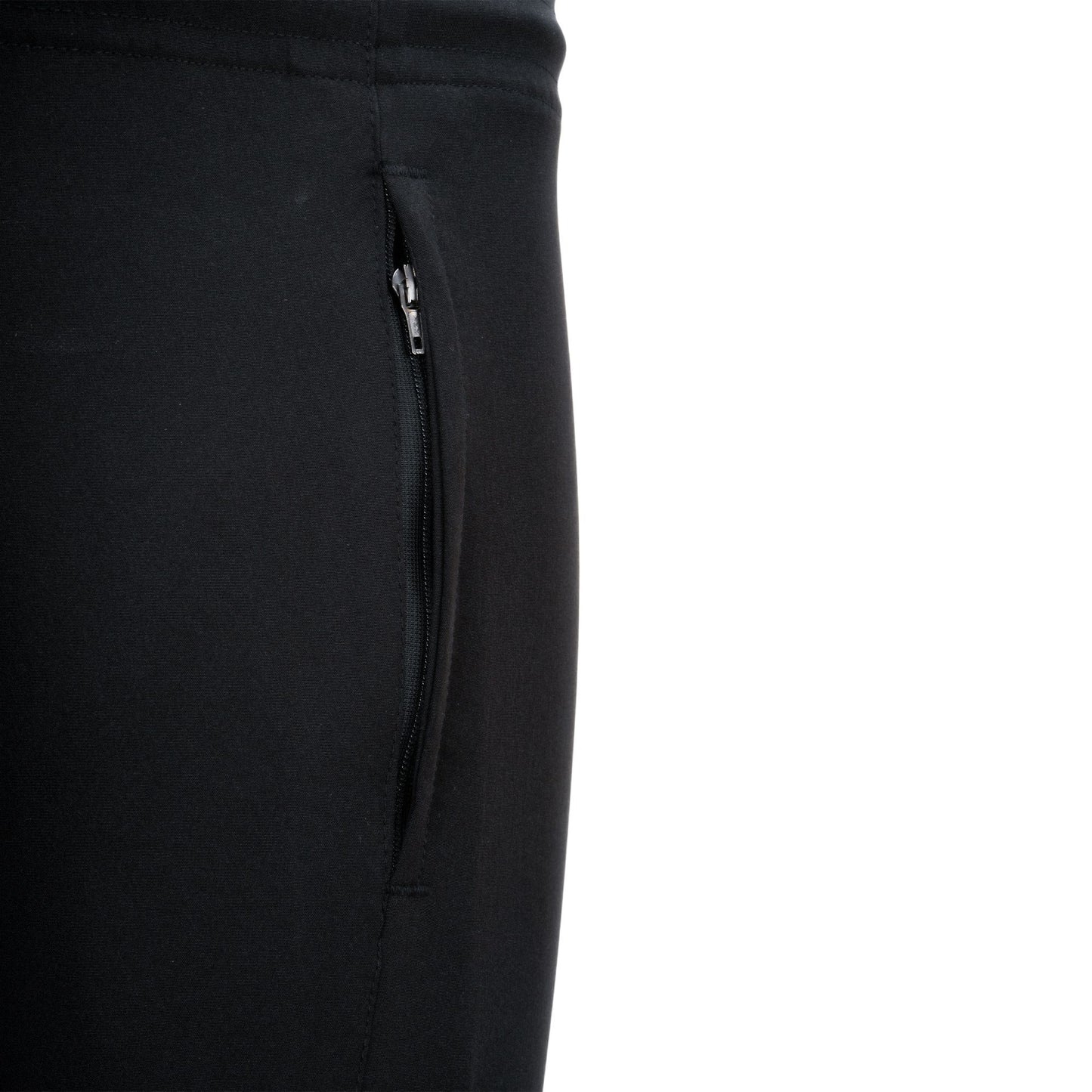 Zip-Pocket Joggers (Black)