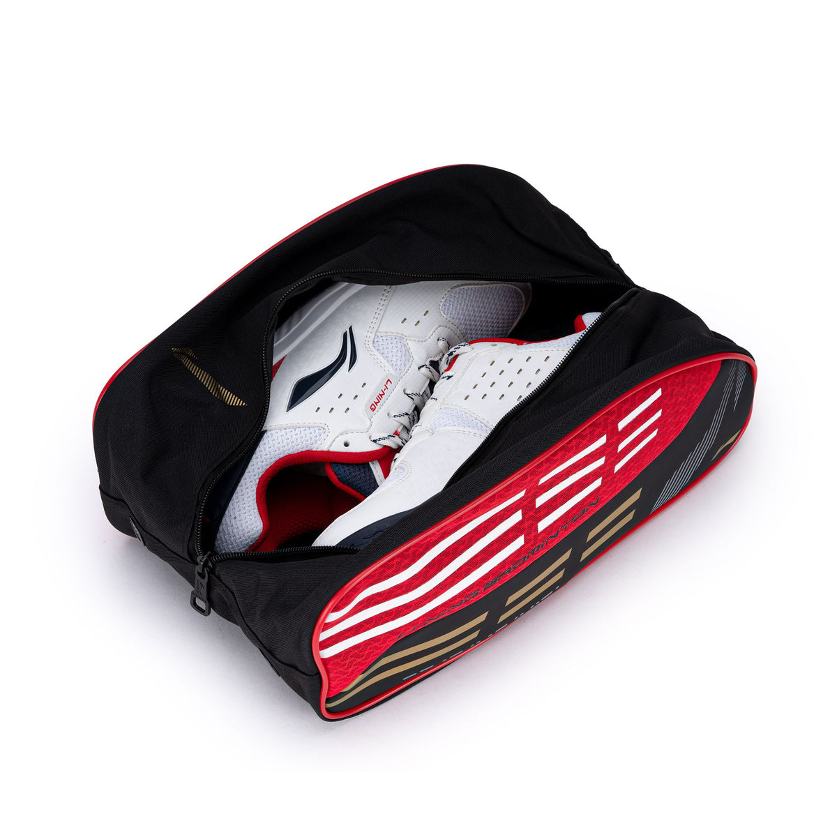 Serenity Shoe Bag (Black/Red)