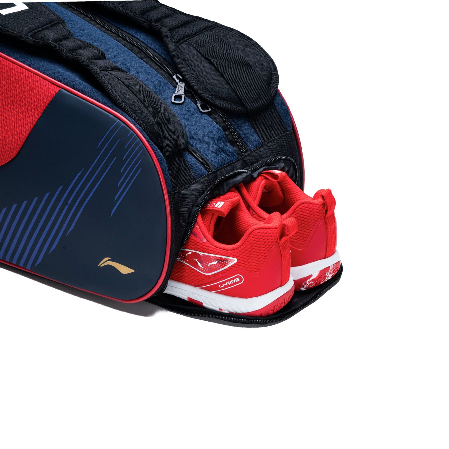 Parallel Kitbag Navy Red