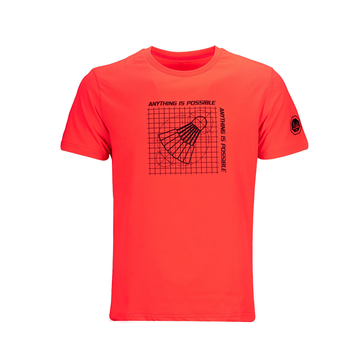 Shuttler T-Shirt-NEON ORANGE