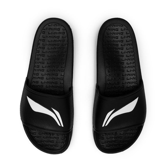 Badminton Off-Court Slippers - Black/White - 7 UK