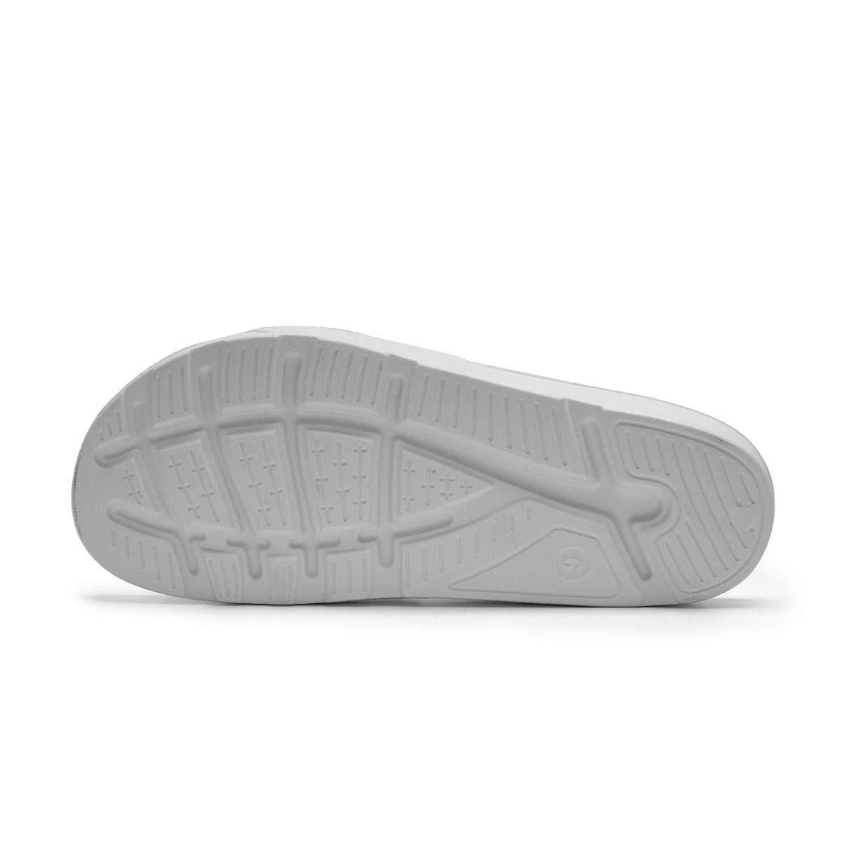 Badminton Off-Court Slippers - White/Cinnabar Red - 7 UK