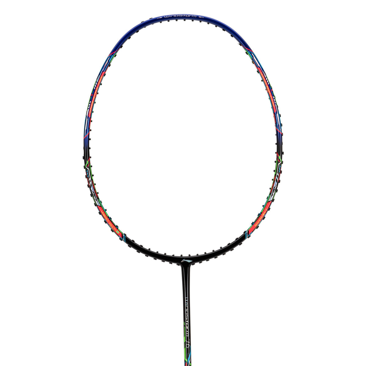 WINDSTORM 76- BLACK/NAVY/ORANGE (UNSTRUNG)