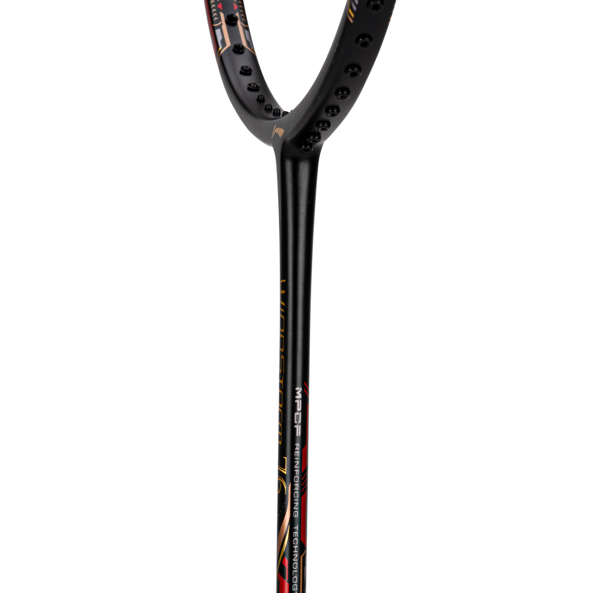 WINDSTORM 76- BLACK/WHITE/RED (UNSTRUNG)