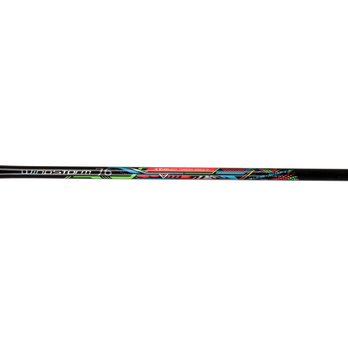 WINDSTORM 76- BLACK/NAVY/ORANGE (UNSTRUNG)