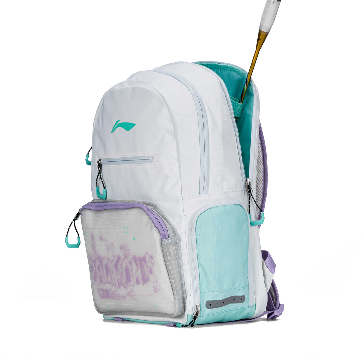 HoloMatrix Backpack-WHITE