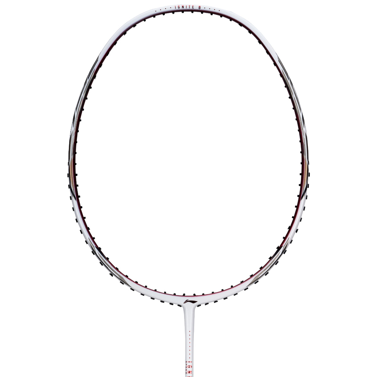 Ignite 8 (Pearl White/Fire Red)