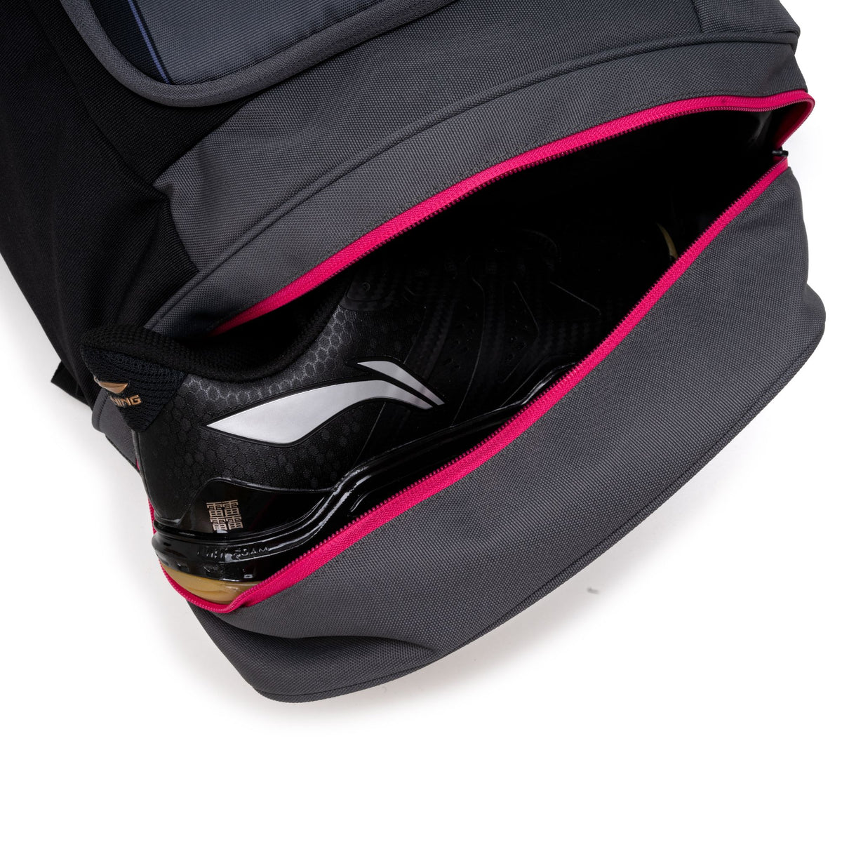 Vector Badminton Backpack-Grey, Black Pink