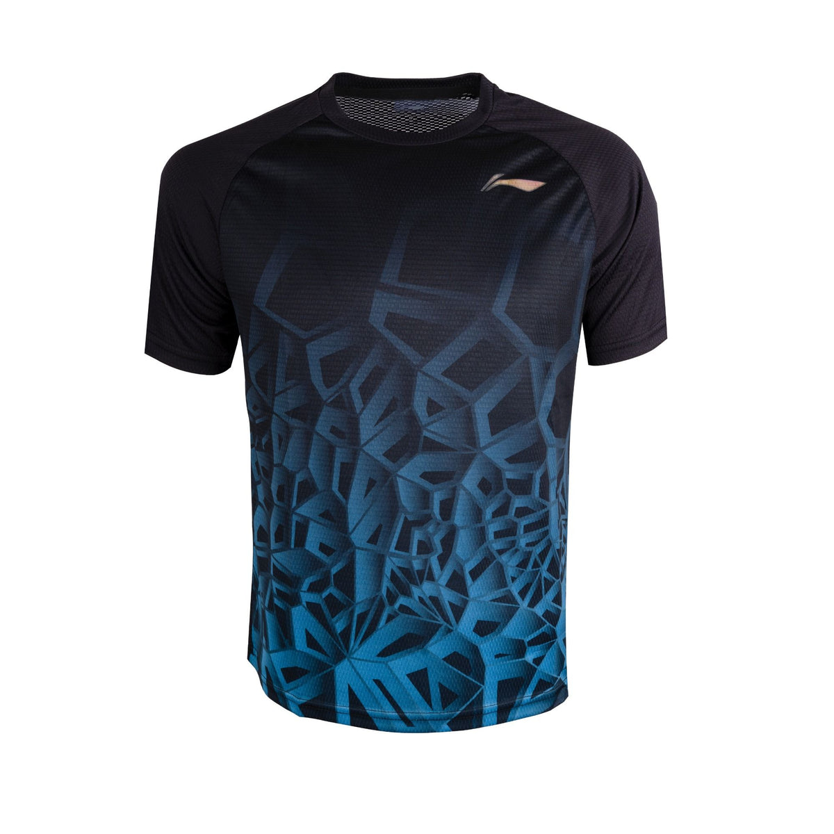 Li-Ning Turbo-Dri T-Shirt-Black-XS