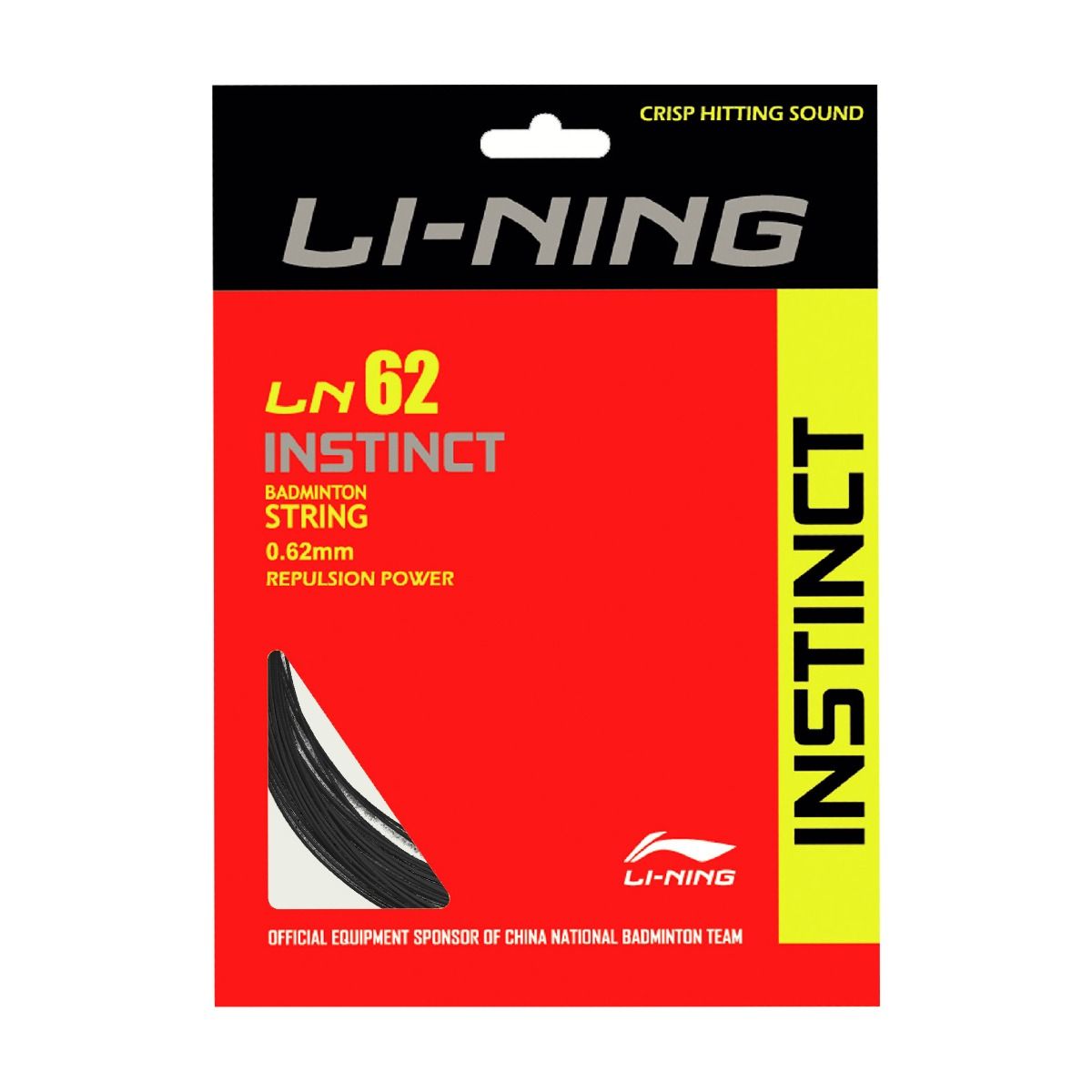 LN - 62 - Instinct Badminton String-Black