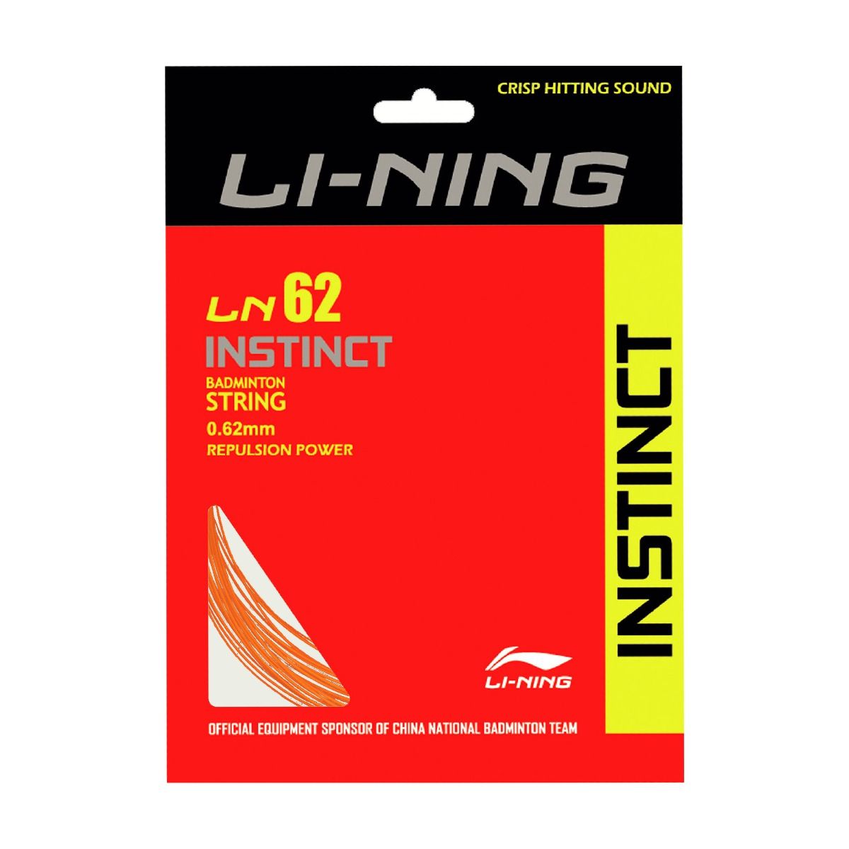 LN - 62 - Instinct Badminton String-Orange