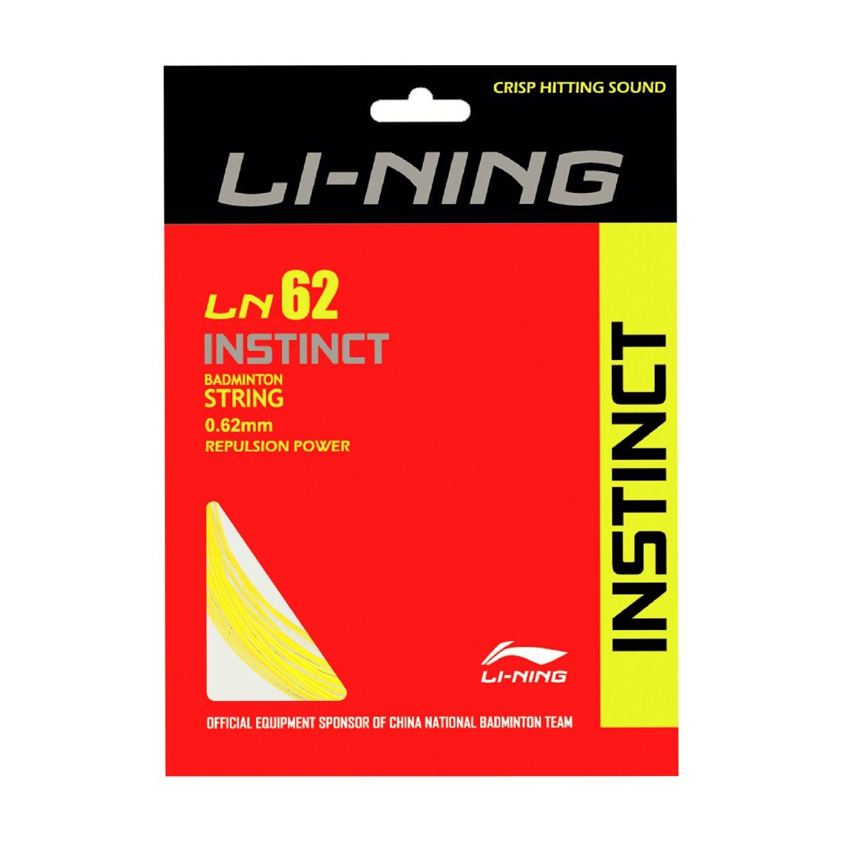 LN - 62 - Instinct Badminton String-Yellow