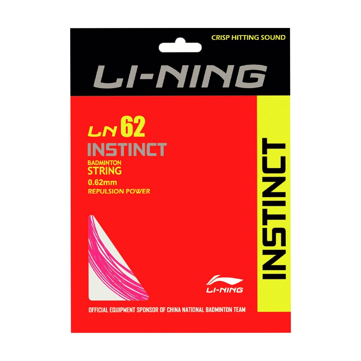 LN - 62 - Instinct Badminton String-Pink