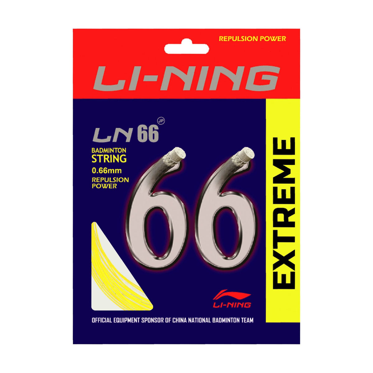 LN - 66 Extreme Badminton String-Yellow