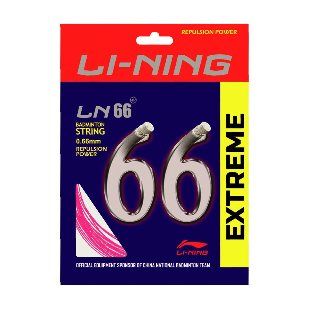 LN - 66 Extreme Badminton String-Pink