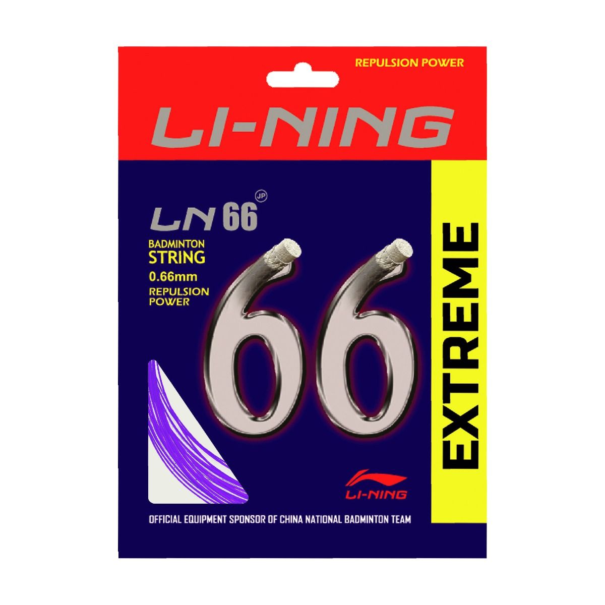 LN - 66 Extreme Badminton String-Purple