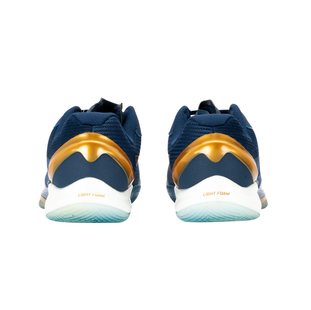Monkey King Badminton Shoes-Deep Blue/Pale Gold-9 UK