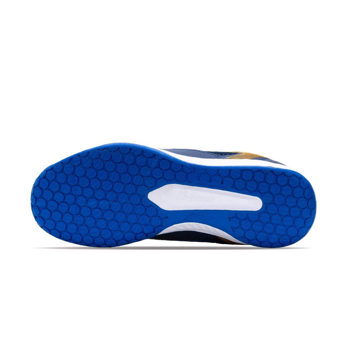 Li-Ning Ultra Badminton Shoe-Navy/Gold-9 UK