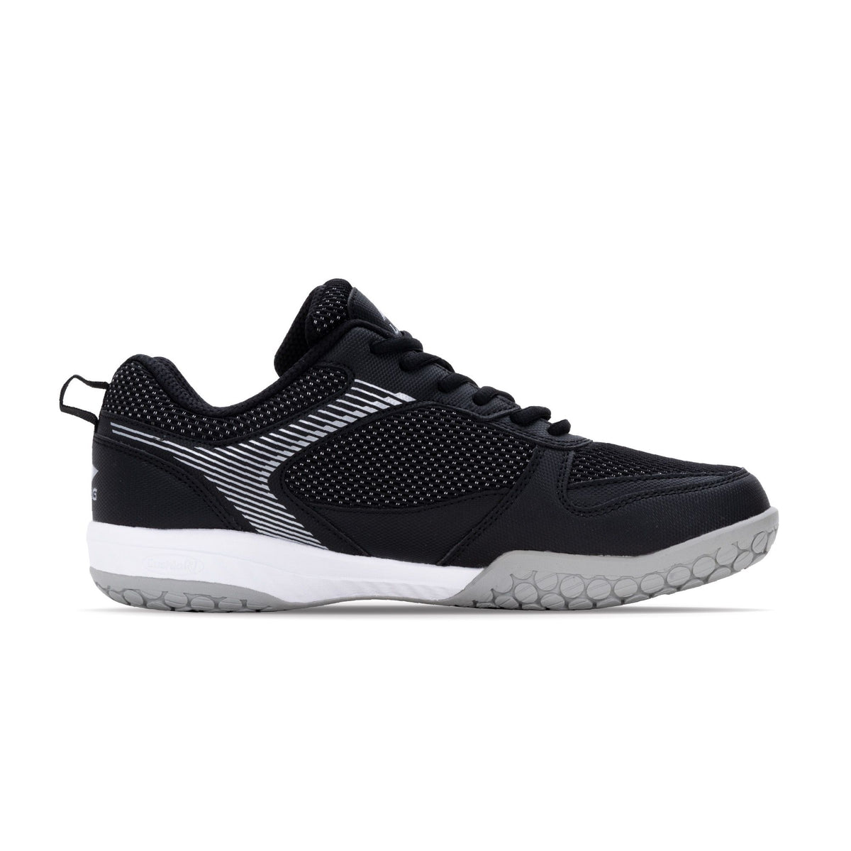 Li-Ning Ultra Badminton Shoe-Black/Silver-9 UK