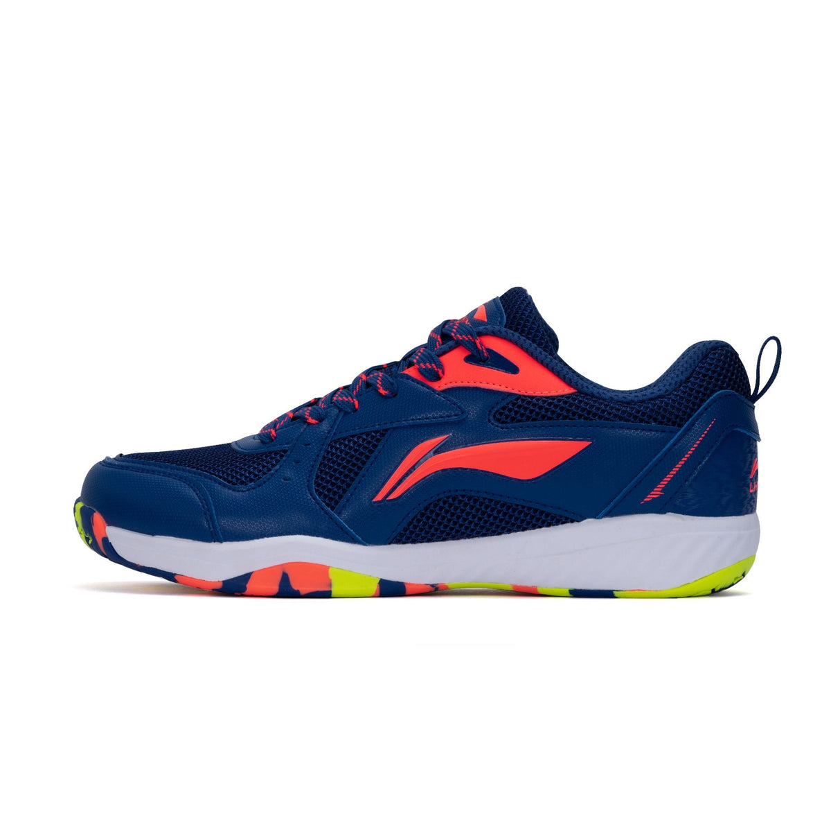 Li-Ning Ultra III-Navy, Orange, Lime-9 UK