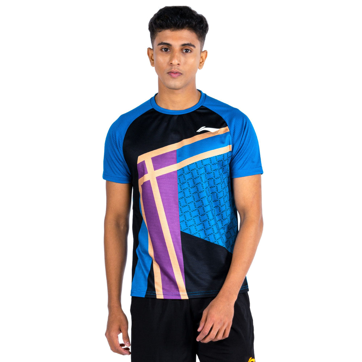 Li-Ning Splitz T-shirt-Navy-XS