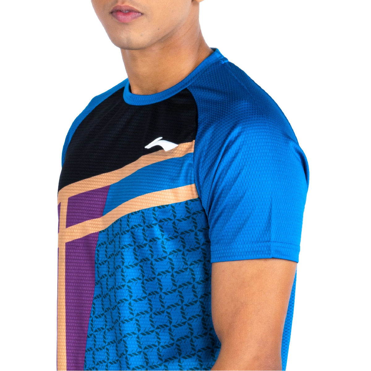 Li-Ning Splitz T-shirt-Navy-XS