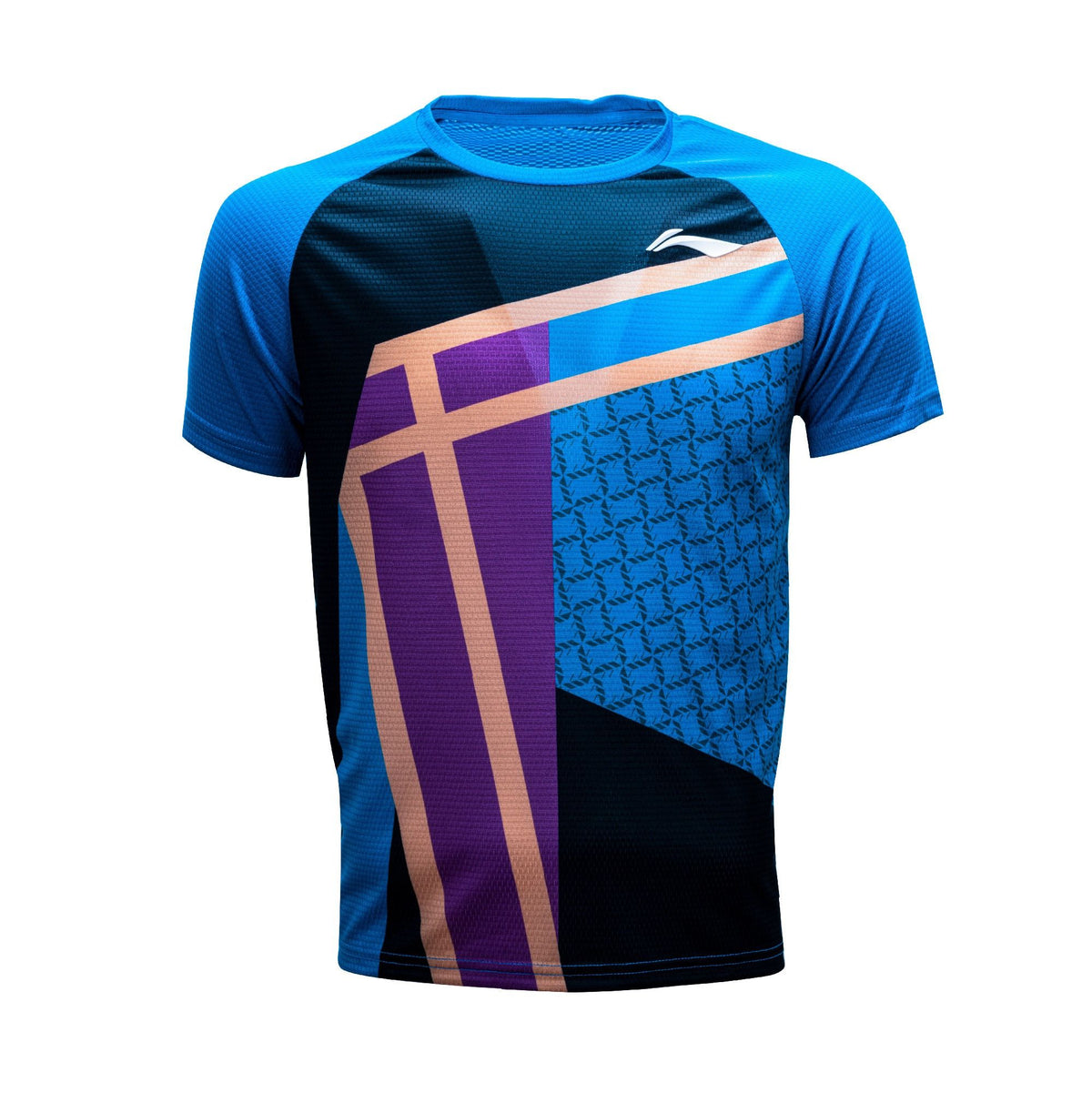 Li-Ning Splitz T-shirt-Navy-XS