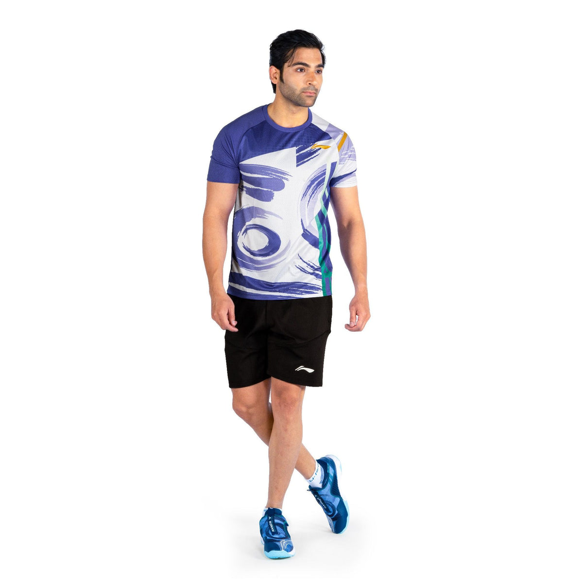 Li-Ning Champion Badminton-Purple-XS