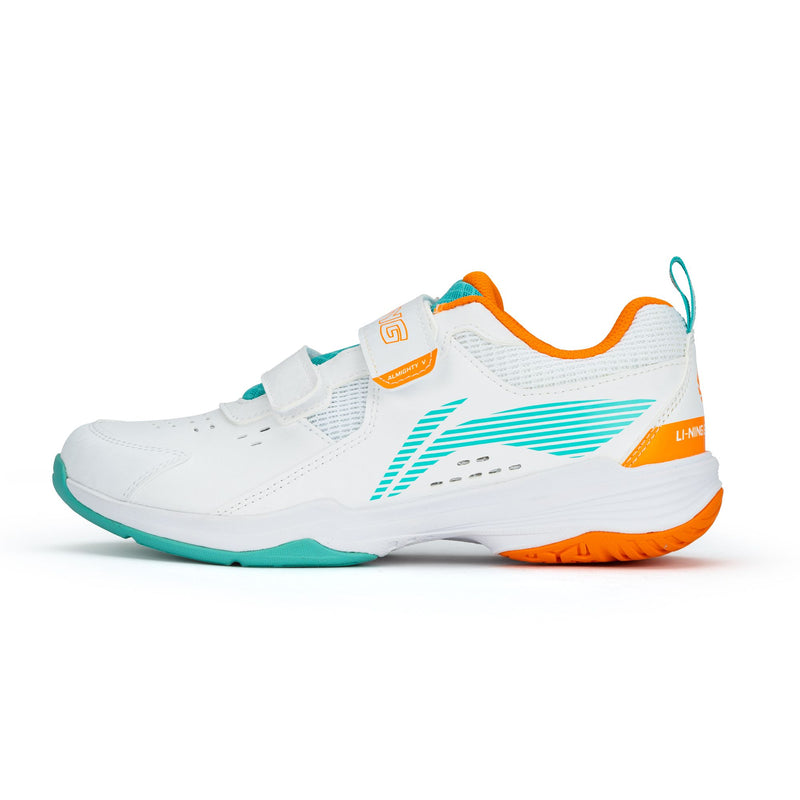 Almighty V [Jr] - STD. White/Greenish Turquoise