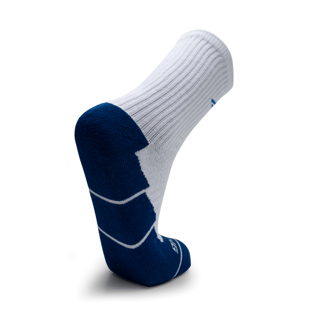 Step Socks (White/Blue)