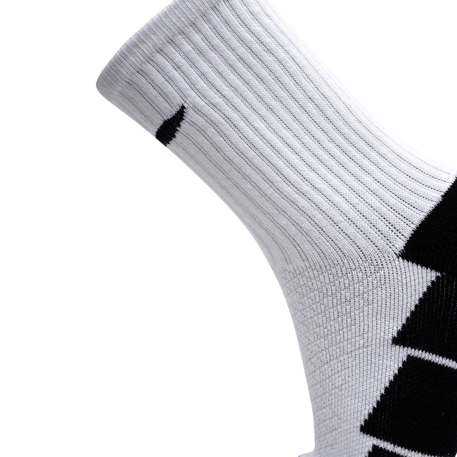 Step Socks (White/Black)