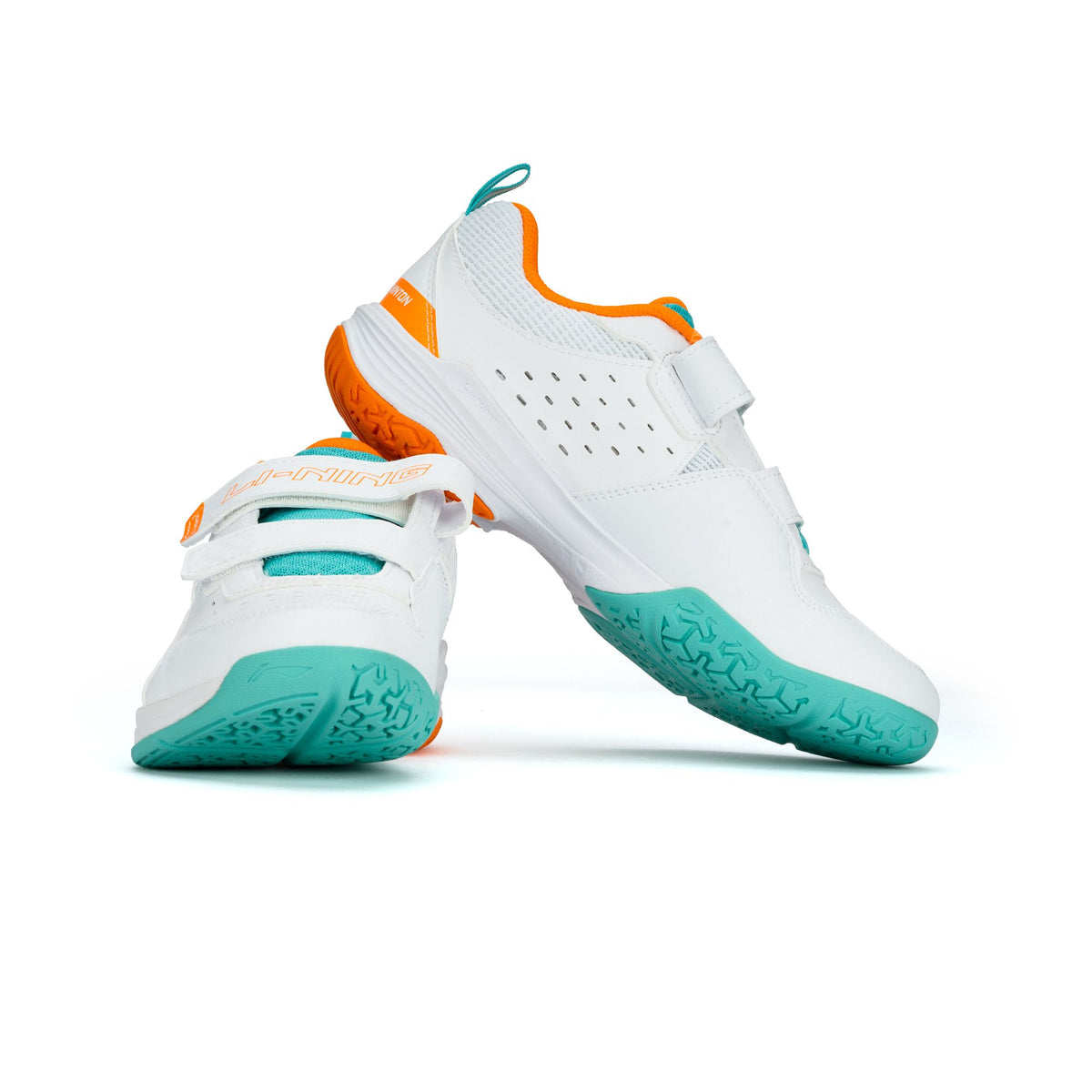 Almighty V [Jr] - STD. White/Greenish Turquoise