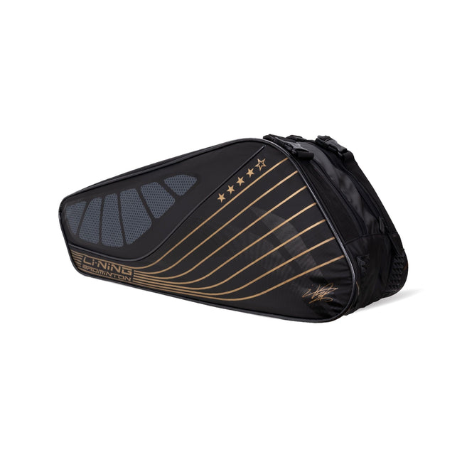 Li-Ning 6 in 1 Kit Bag-Black/Gold