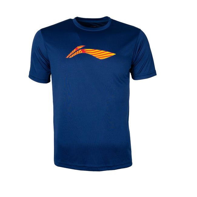 Logo Training Tee-Navy-XS