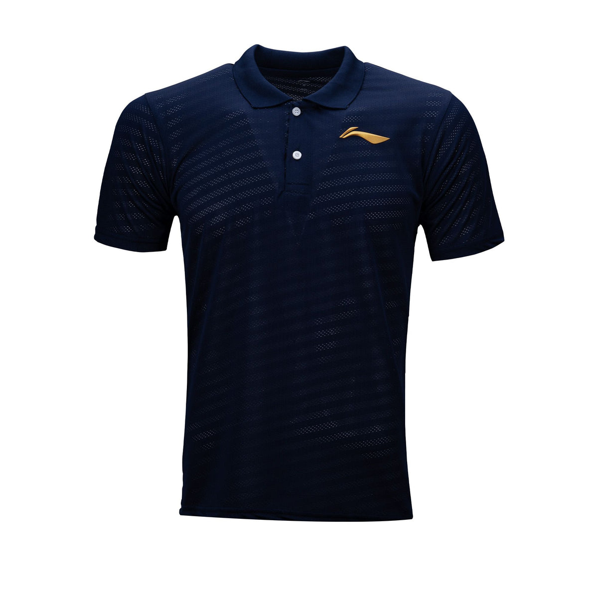 LN Navy Solid Polo T-shirt (ATST691-10)
