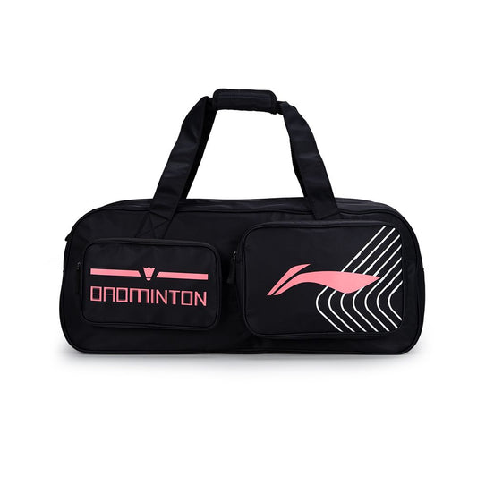 Qube Square Bag (Black/pink)