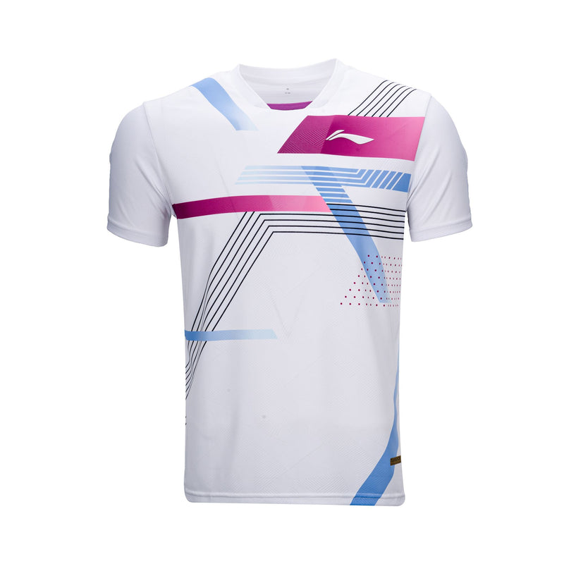China SkyStripe T-Shirt-White