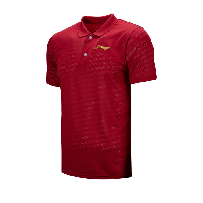 LN Solid Red Polo T-shirt (ATST691-7)