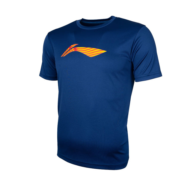 Logo Training Tee-Navy-XS