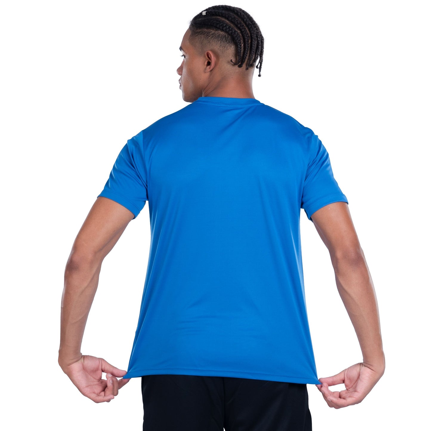 FREESTYLE LN TEES - BLUE/WHITE