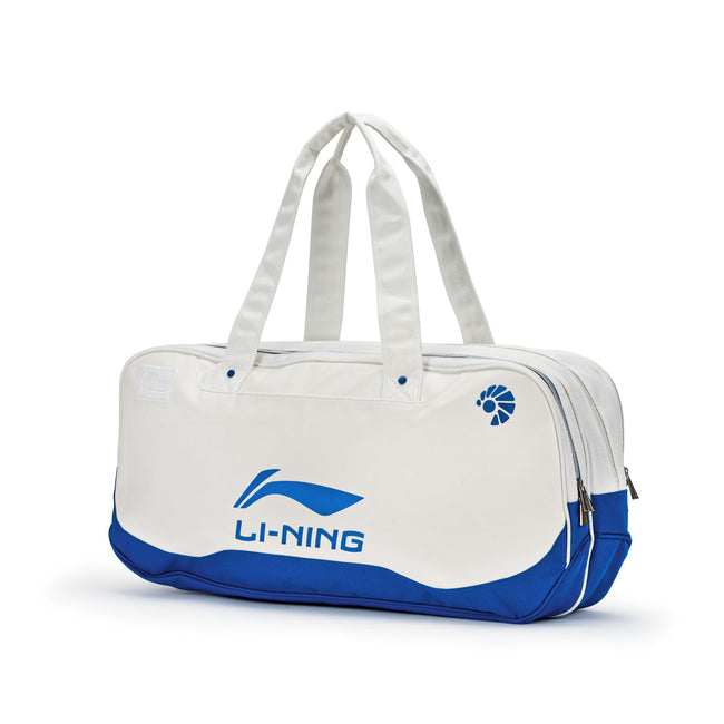 Li-Ning Rectangular Kit Bag (White/Blue)